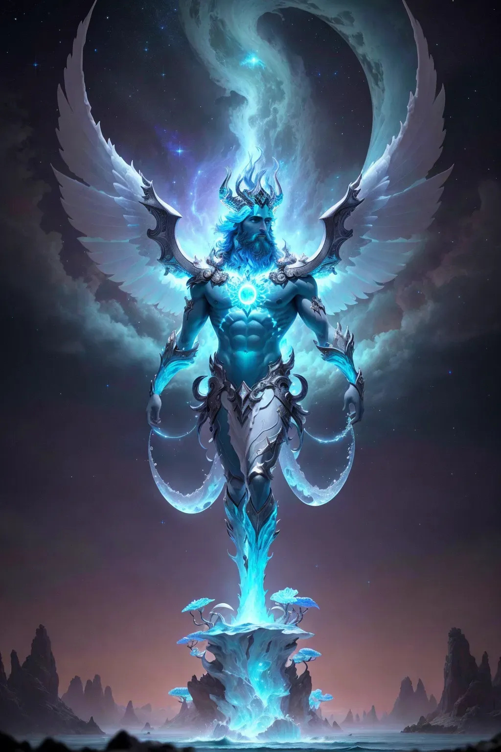 Primordial Deity: Pontus (Apsu) (Aegir) by DiabloKrom on DeviantArt