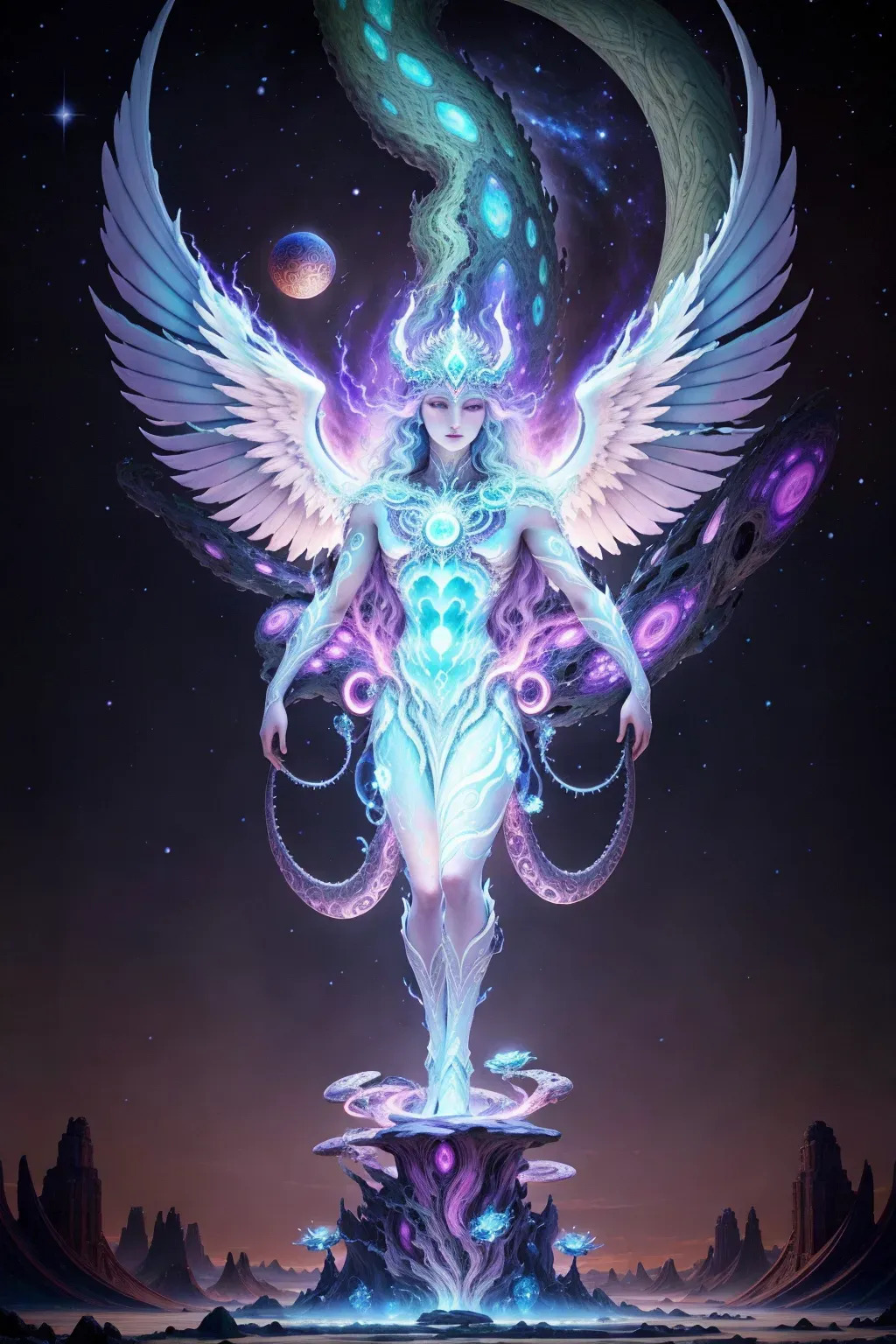 Primordial Deity: Ananke (Hauhet) by DiabloKrom on DeviantArt