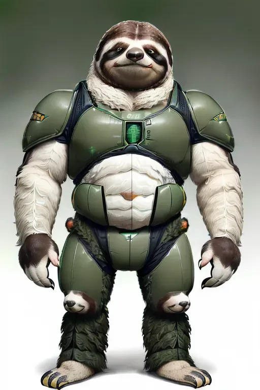 Slow Human Sloth Battle Beasts: No.66 Slowpoke Sloth by DiabloKrom on DeviantArt