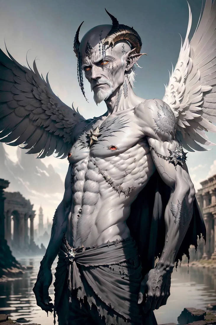 Daemon: No.34 - Geras (Spirit of Aging) by DiabloKrom on DeviantArt