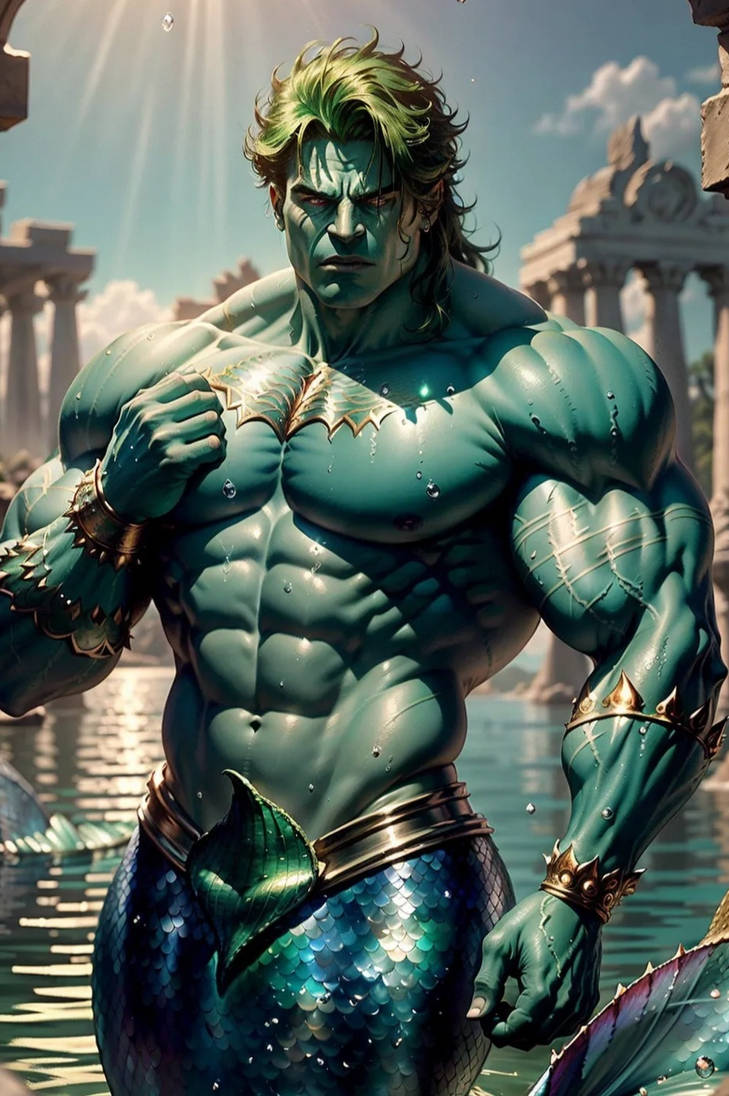 Merman Triton By DiabloKrom On DeviantArt merman-triton-by-diablokrom-on-deviantart