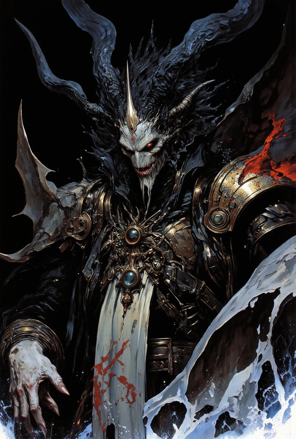 Wraith Ssin Seven Sins: Satan (wrath) by DiabloKrom on DeviantArt