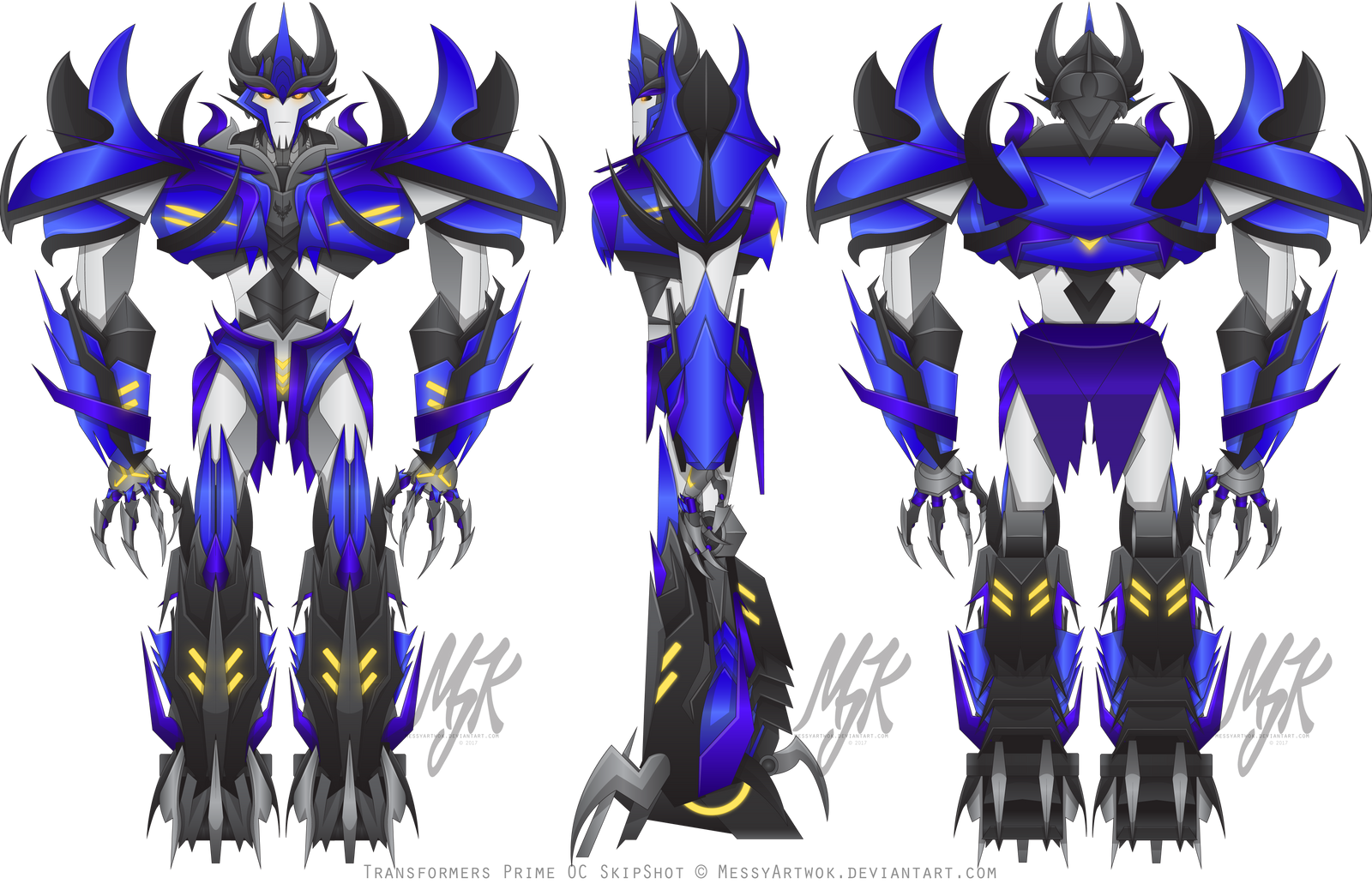 Transformers Prime: Predacon OC - SkipShot by MessyArtwok on DeviantArt