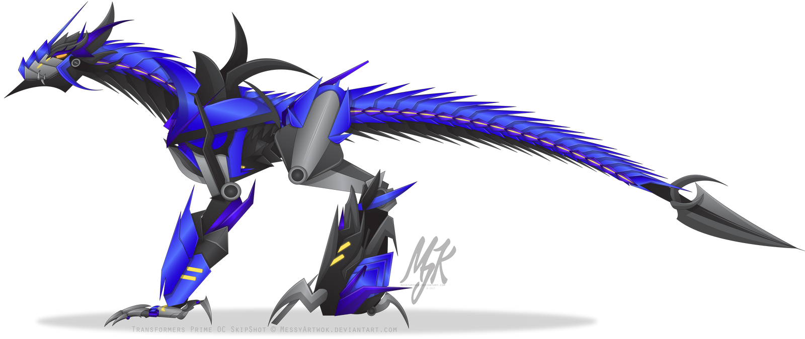 Transformers Prime: Predacon OC - SkipShot - Beast by MessyArtwok on ...