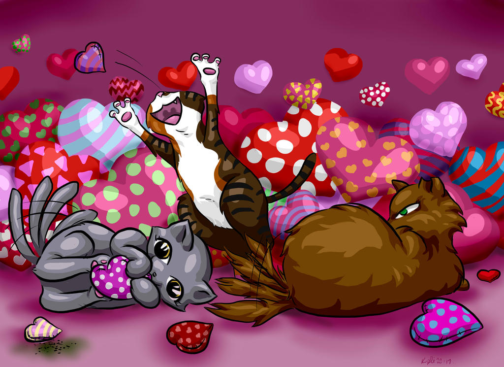 Valentine Cats