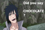 Sasuke wants Chocolate by AJ-Otaku