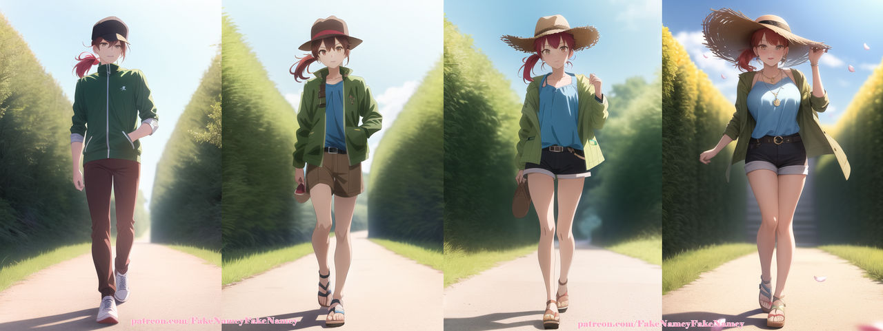 The Seasons -- Spring TG by fakenameyfakenamey on DeviantArt