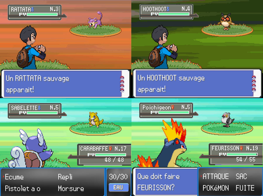 Pokemon_Origins_battle_screenshots by PkmnOrigins on DeviantArt