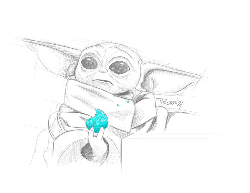 Baby Yoda Sketch By Thesnout21 On Deviantart Baby Yoda Sketch By Thesnout21 On Deviantart