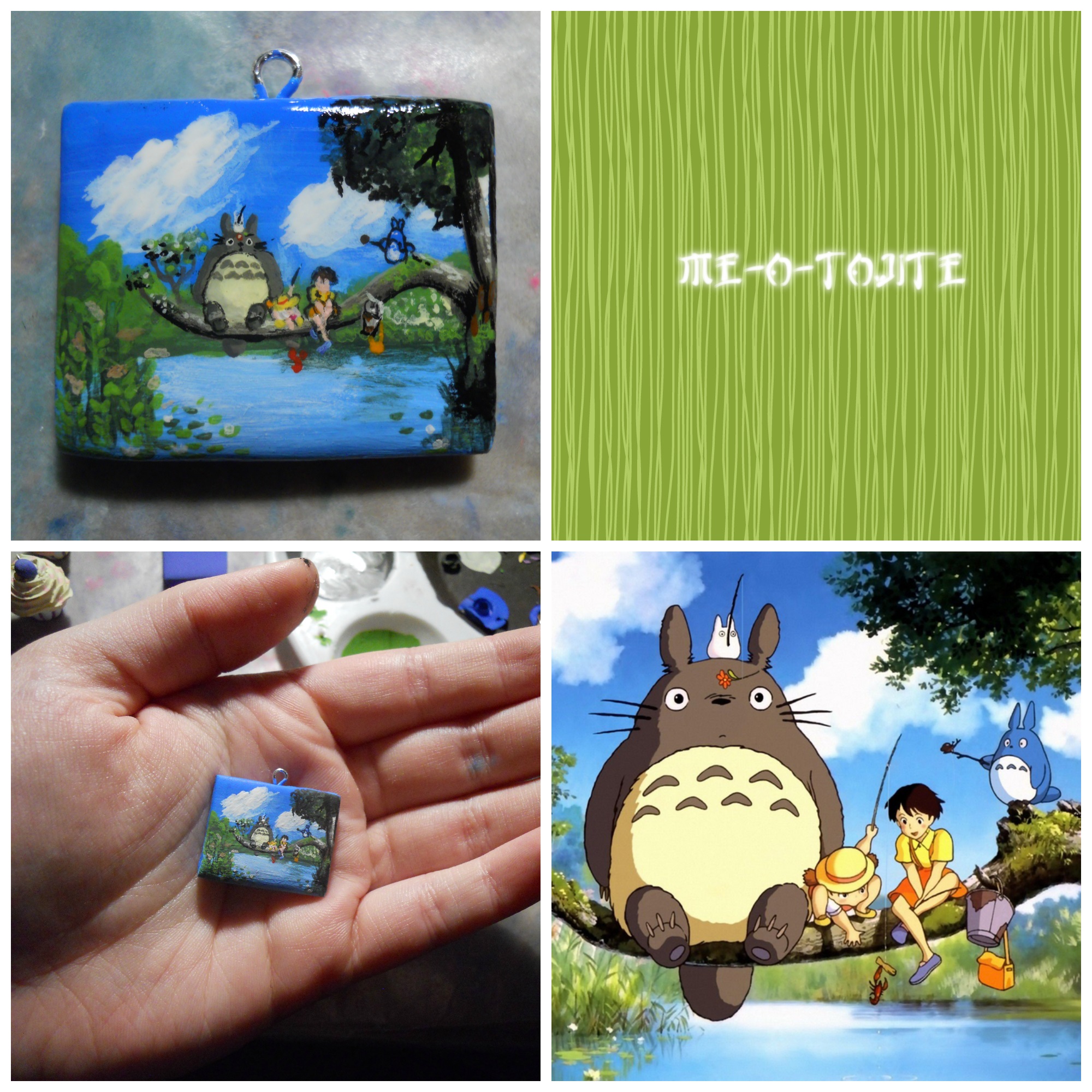 My Neighbour Totoro Mini Painting Charm