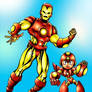 Iron Man upgrades Megaman