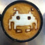 Space Invader Latte