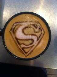 Superman Latte