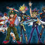 All Yu-Gi-Oh! Protagonists (Wallpaper/Background)