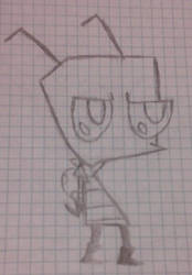 Invader ZIM Sketch