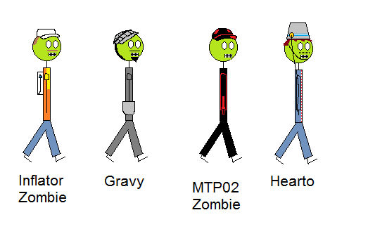 Zombie Examples The examples of Zombies in Pivete-o-grande's style by MTP02 on DeviantArt