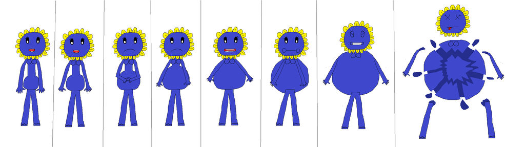 Sunflower Blueberry inflation (part 2) by MTP02 on DeviantArt