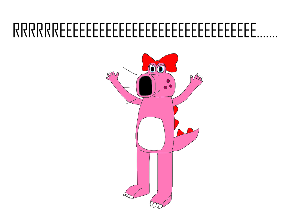 Birdo screaming by MTP02 on DeviantArt