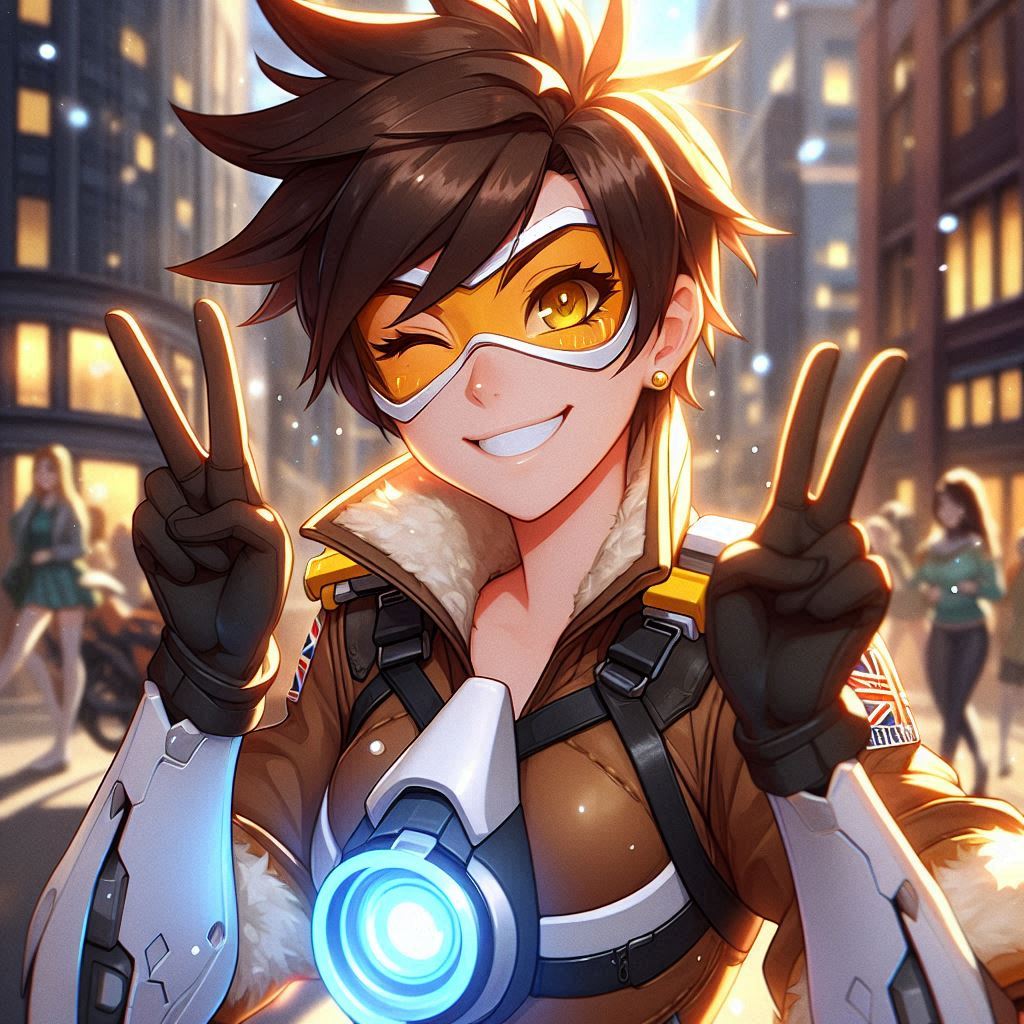 Tracer Deviantart Art Deviantart Overwatch Tracer