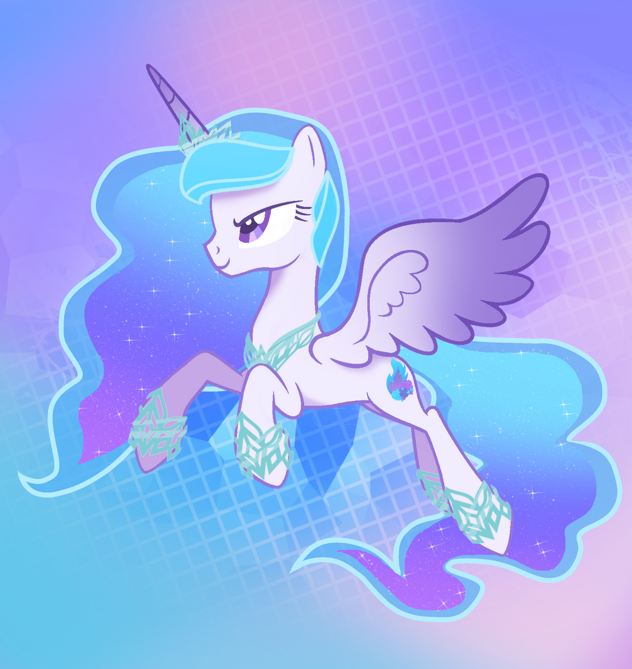 MLP OC Rose BlueFlame by RoseBlueFlamee on DeviantArt