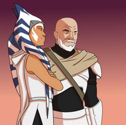 Ahsoka and Rex (Post ROTJ)