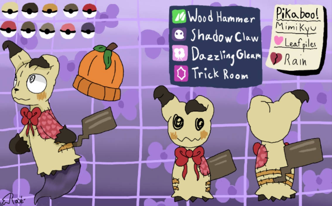 Pikaboo Ripped Pikaboo Ref! by MoonshineRachel on DeviantArt