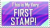 My Very First Stamp