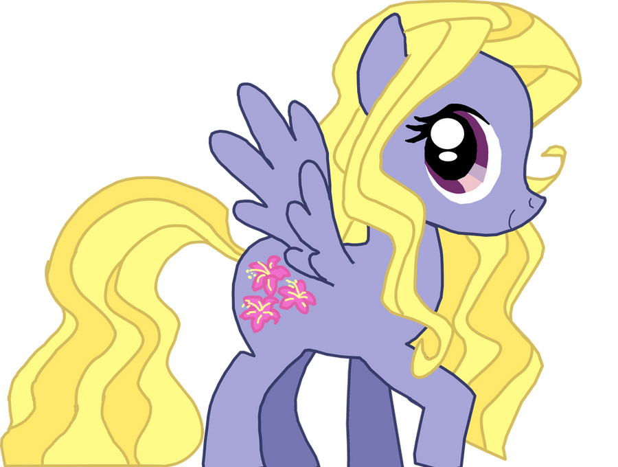 Lily blossom - my first vector.