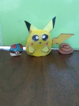 Pikachu p00ped out a turd!