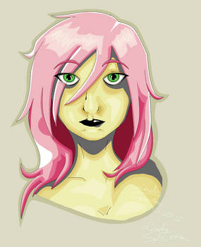 Pinkhair Girl #by Lady Sparta