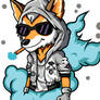 AI Smokin Lit Fox