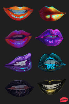 Colorful lips II