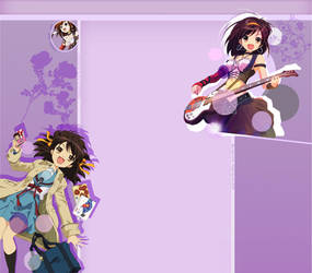 haruhi background made by zeroX3A