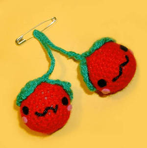 Cute cherries Amigurumis