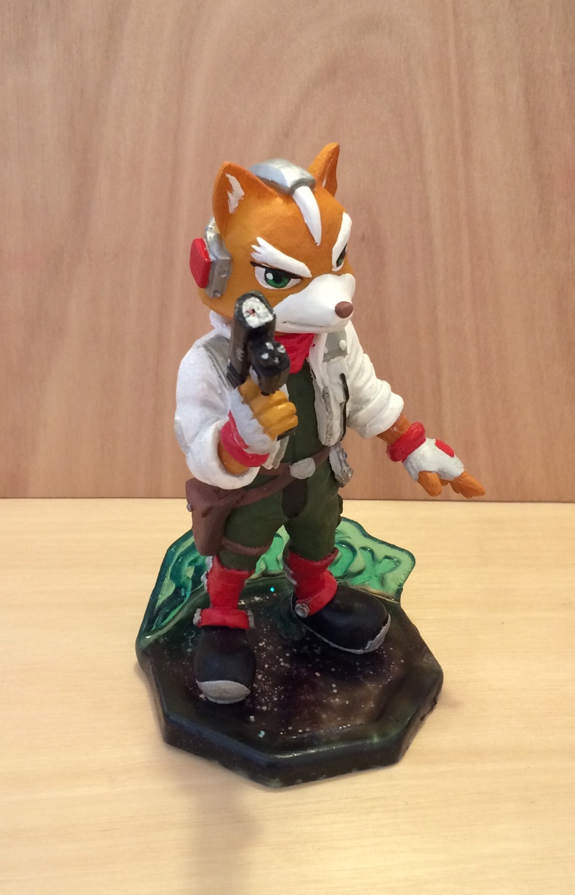 Fox McCloud Painted