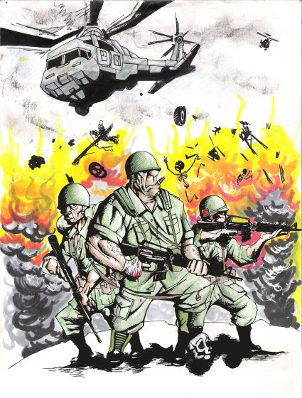 vietnam war soldiers by zmode82 on DeviantArt