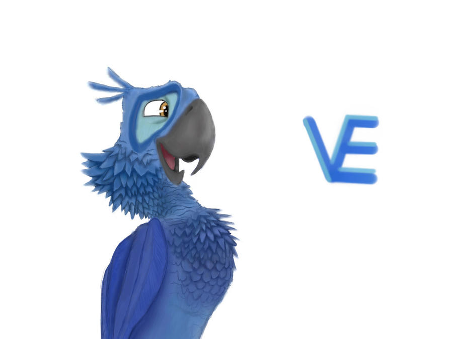 Blu Rio Render Deviantart RIO: BLU from RIO by veloco96 on DeviantArt