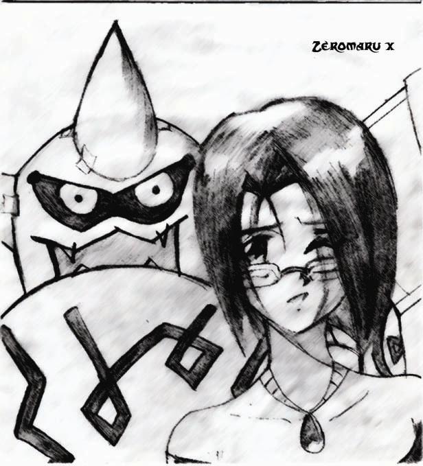 Reiko and Omekamon