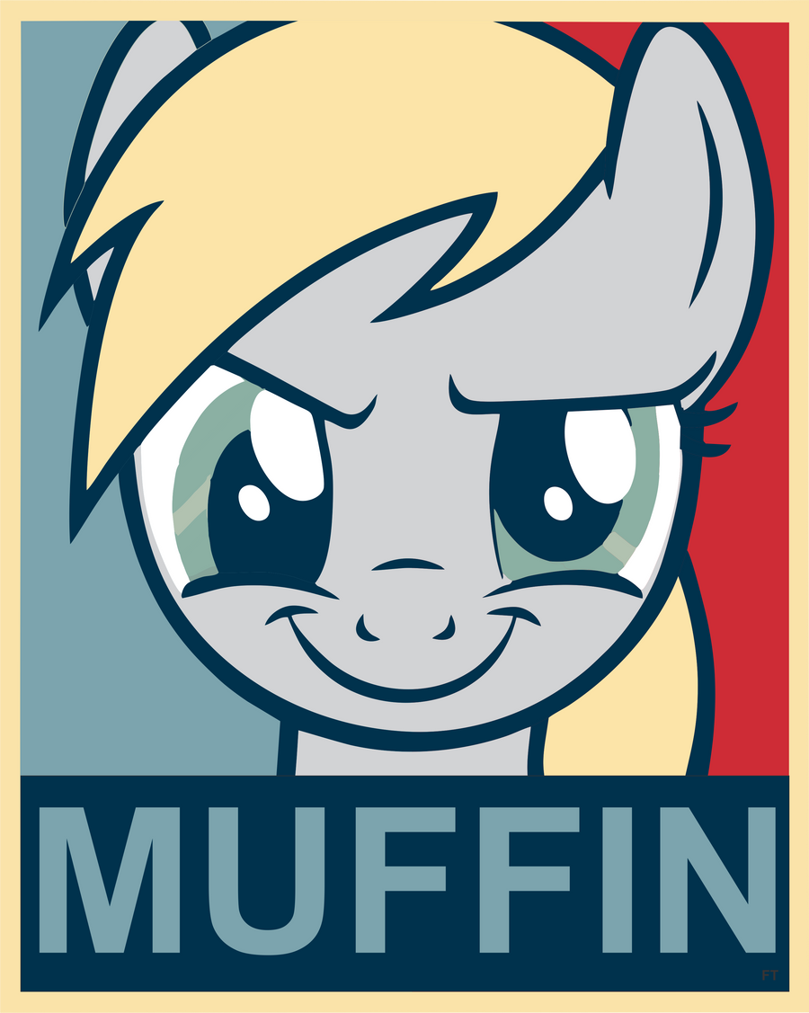 Derpy poster by Fluffytuzki on DeviantArt