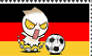 German Soccer Onionhead Stamp