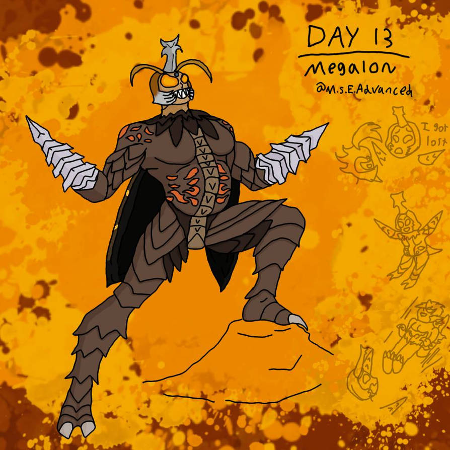 Megalon Rapper MGO Day 13: Megalon by Re1quaza on DeviantArt