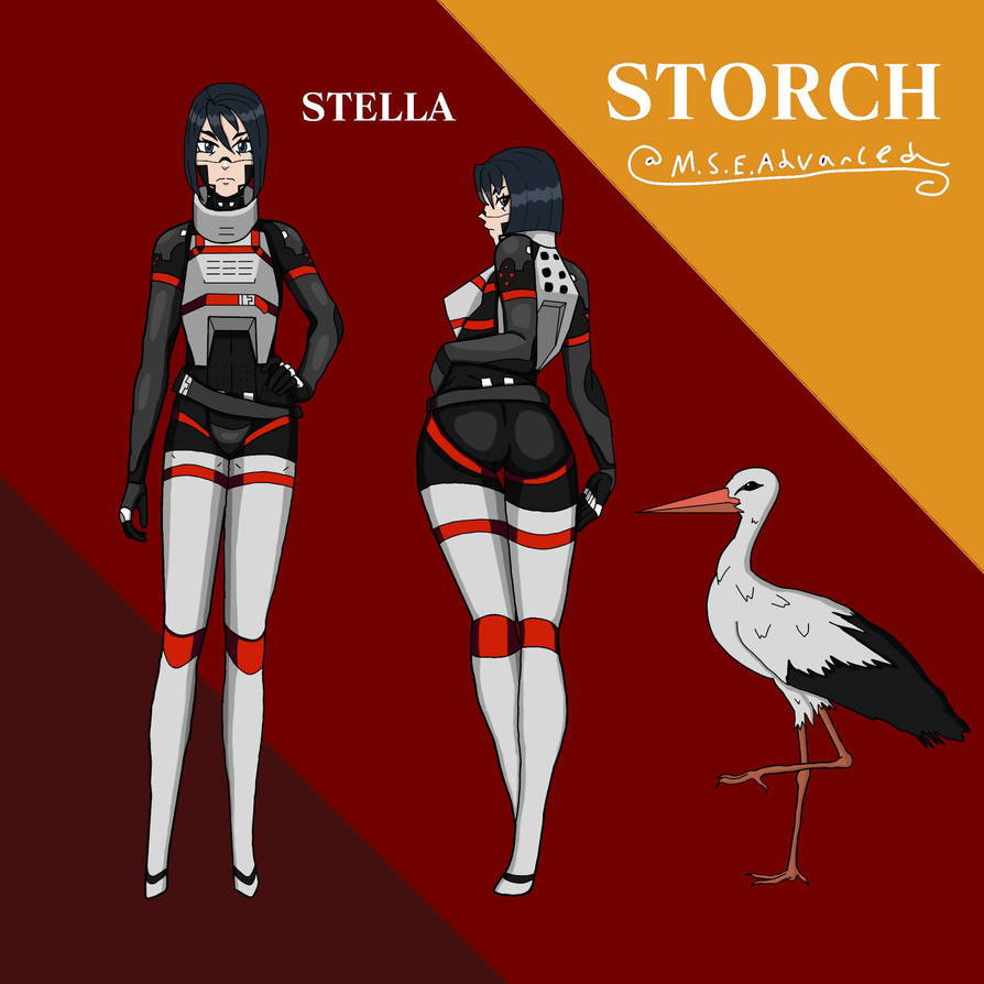 Unit Signalis Stella the Storch by Re1quaza on DeviantArt