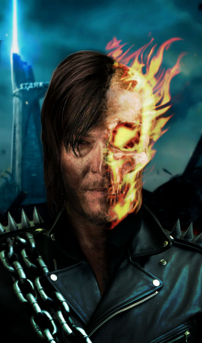 Norman Reedus | Ghost Rider by xLexieRusso2 on DeviantArt