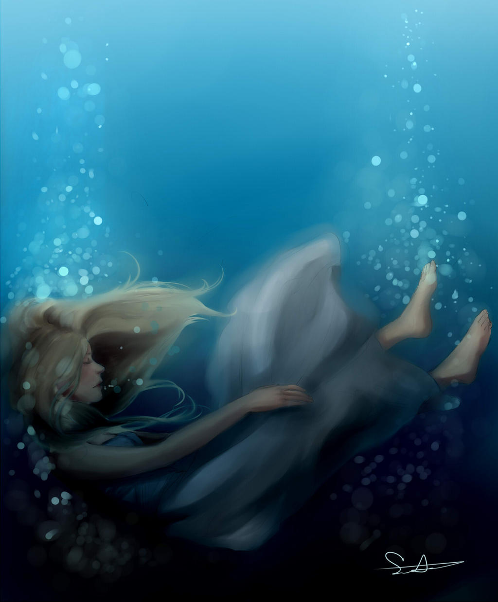 Synchronized Sinking Deviantart Sinking by sakuraartist on DeviantArt