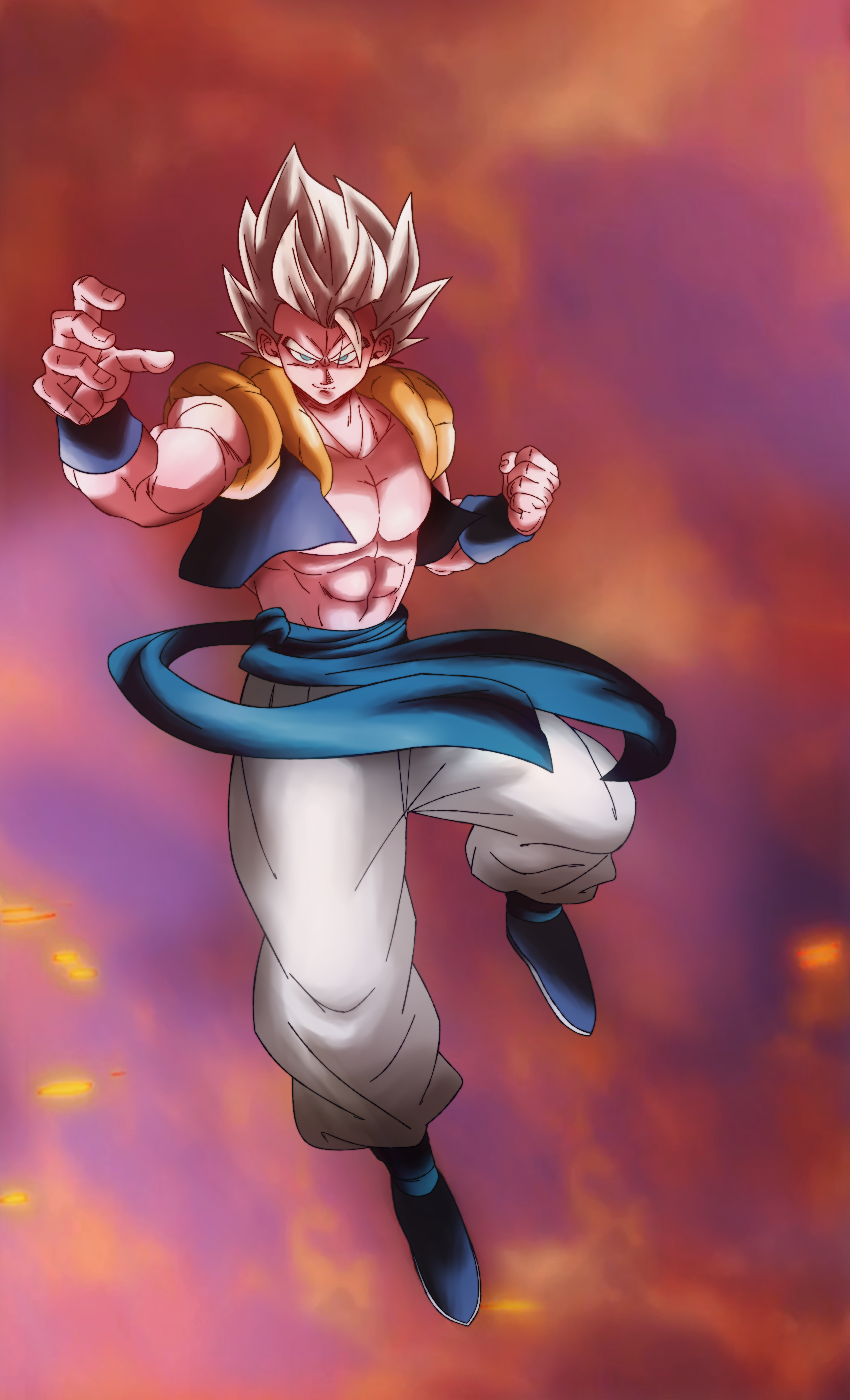 Son Goku Super Sayajin 4 by Theo001 on DeviantArt