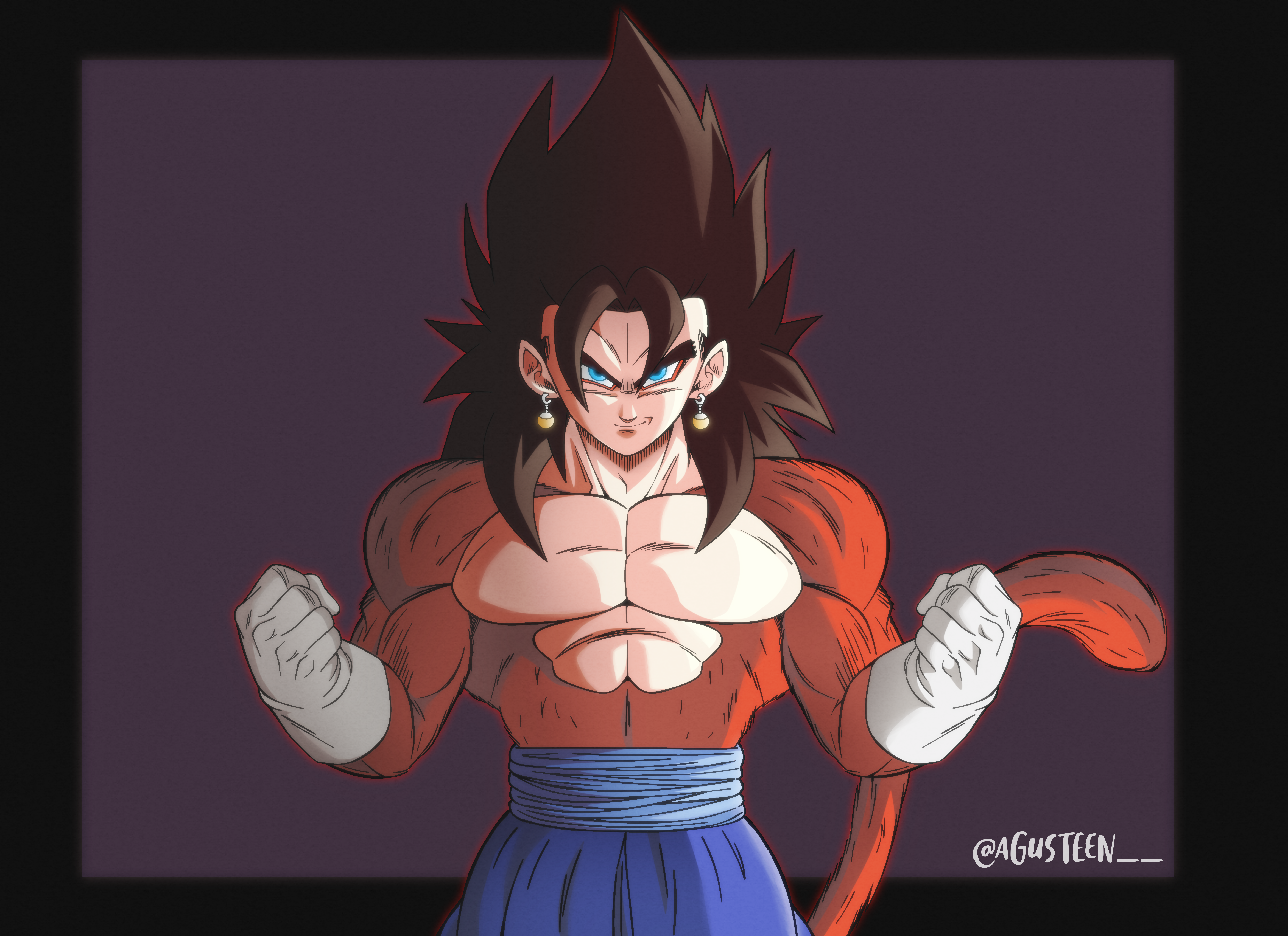 Vegetto Super Saiyajin 4 by VegitoART on DeviantArt