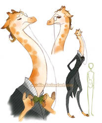 How to make a giraffe butler