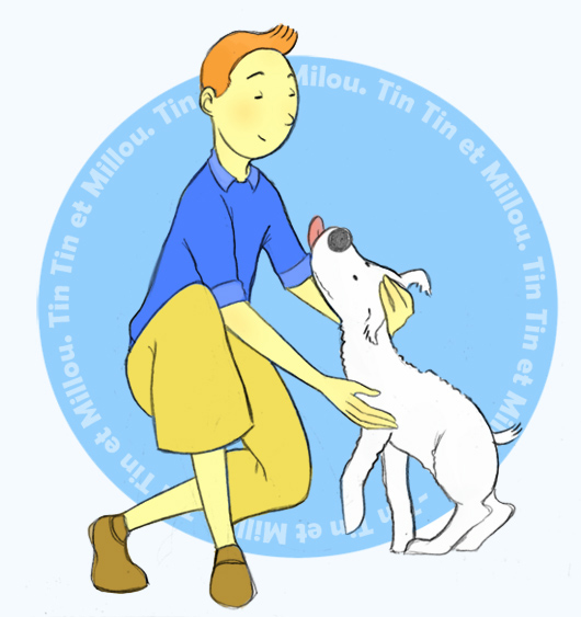 Tintin-Button