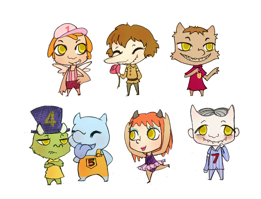 7 Little Monsters By Neohin On DeviantArt 7-little-monsters-by-neohin-on-deviantart