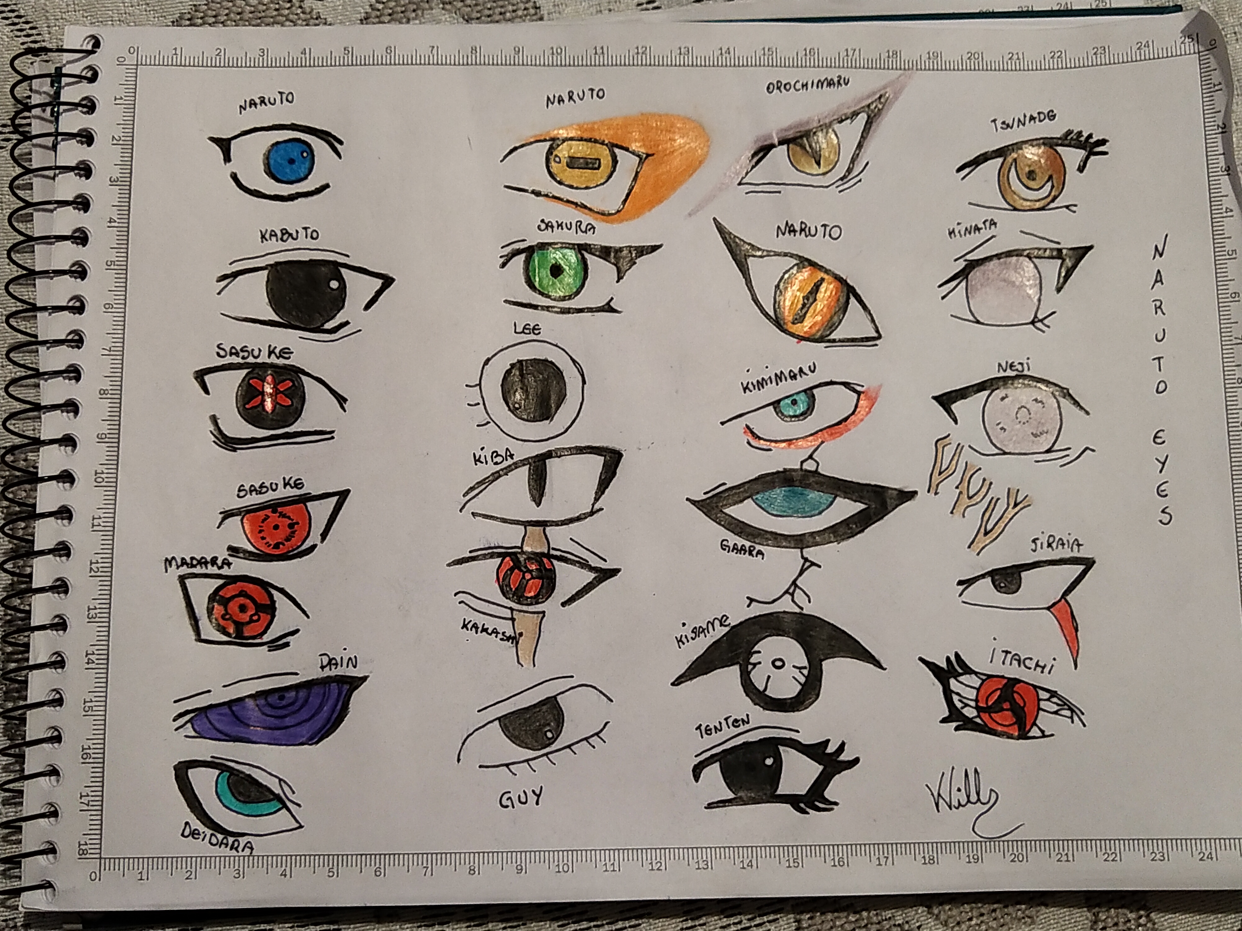 Naruto Eyes. by Fanglesscobra.deviantart.com on @deviantART